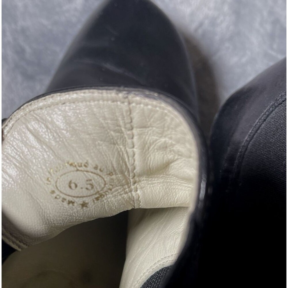 John Fluevog Wearever womens black boots 6.5 avant guard gothic 20's retail $498 - Picture 7 of 8